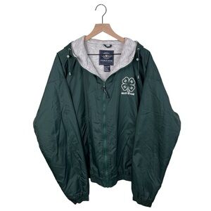 NEW Charles River Apparel Performer Jacket Valley 4H Club Size XL Forest Green